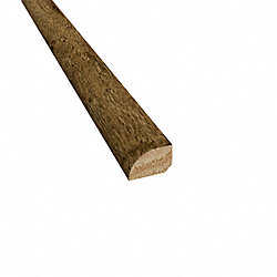 Prefinished Copper Ridge Hickory Hardwood 1/2 in thick x .75 in wide x 78 in Length Shoe Molding